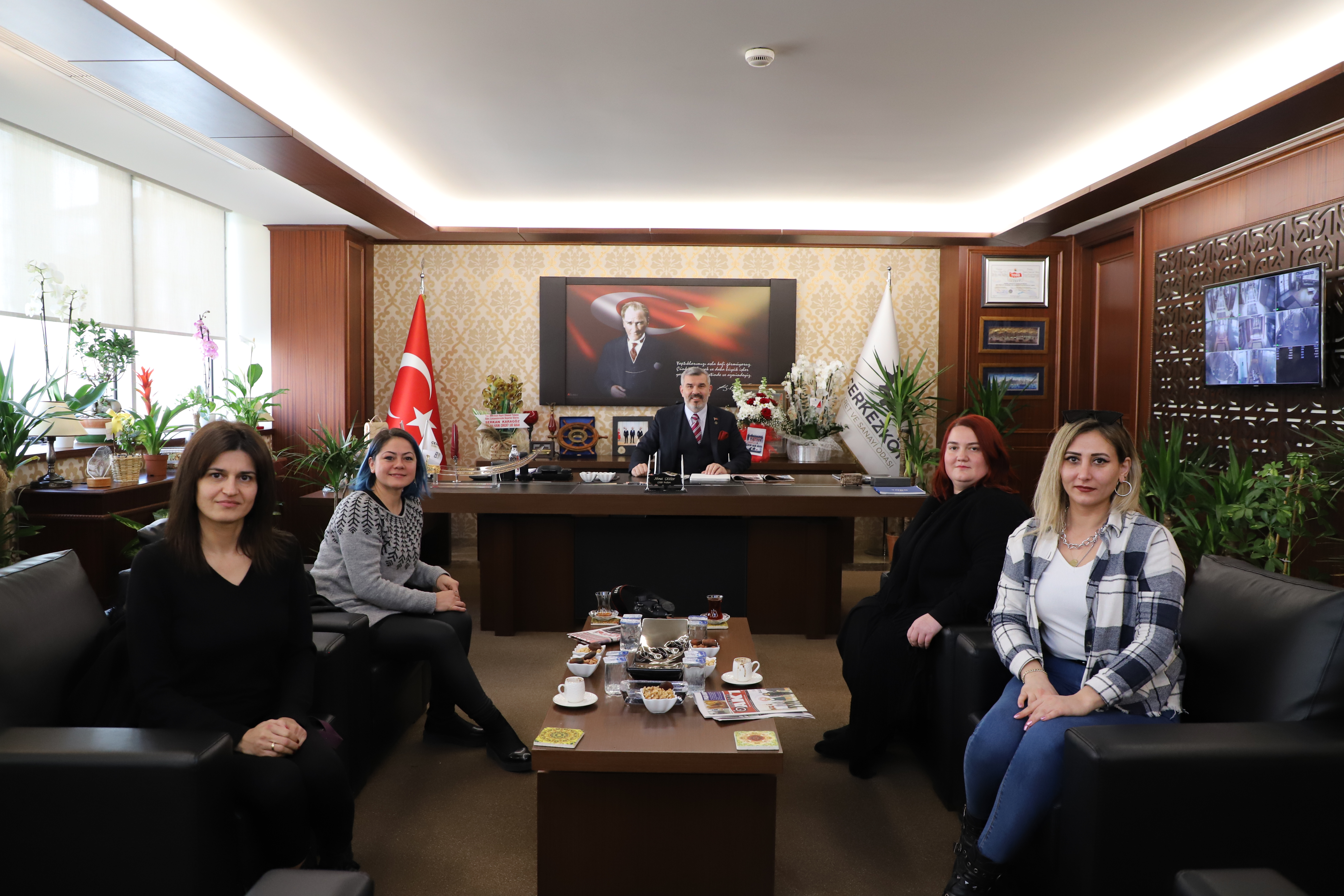 tekirdağ, çerkezköy, gazeteciler, çtso, çerkezköytso, ahmet çetin, başkan