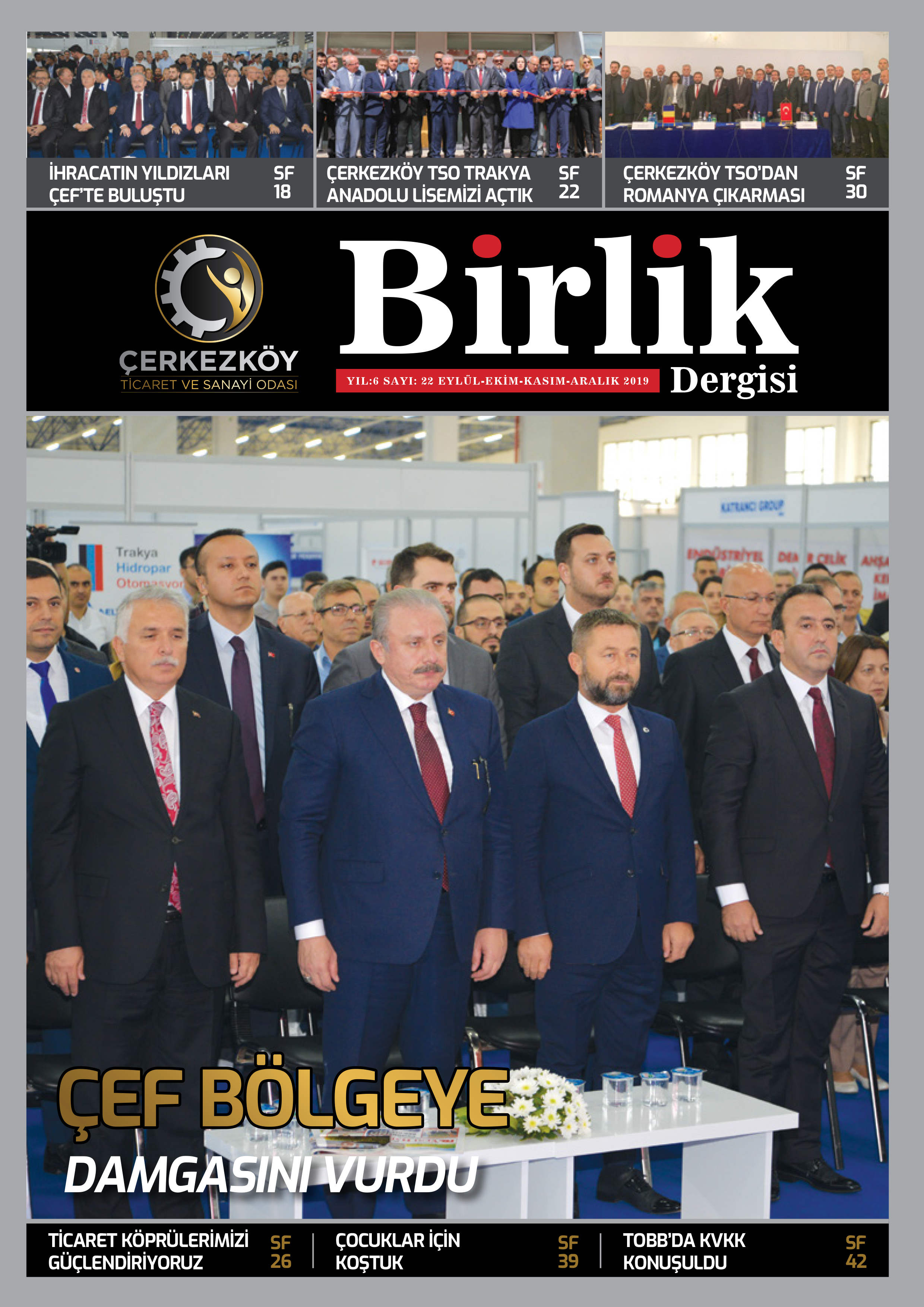 Çerkezköy Ticaret ve Sanayi Odası Birlik Dergisi 22.Sayı