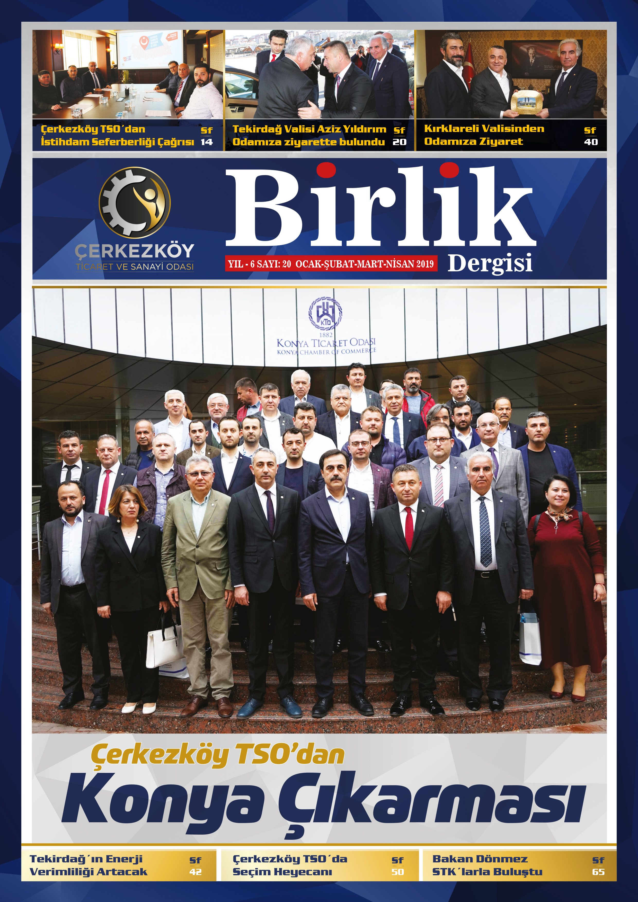 Çerkezköy Ticaret ve Sanayi Odası Birlik Dergisi 20.Sayı