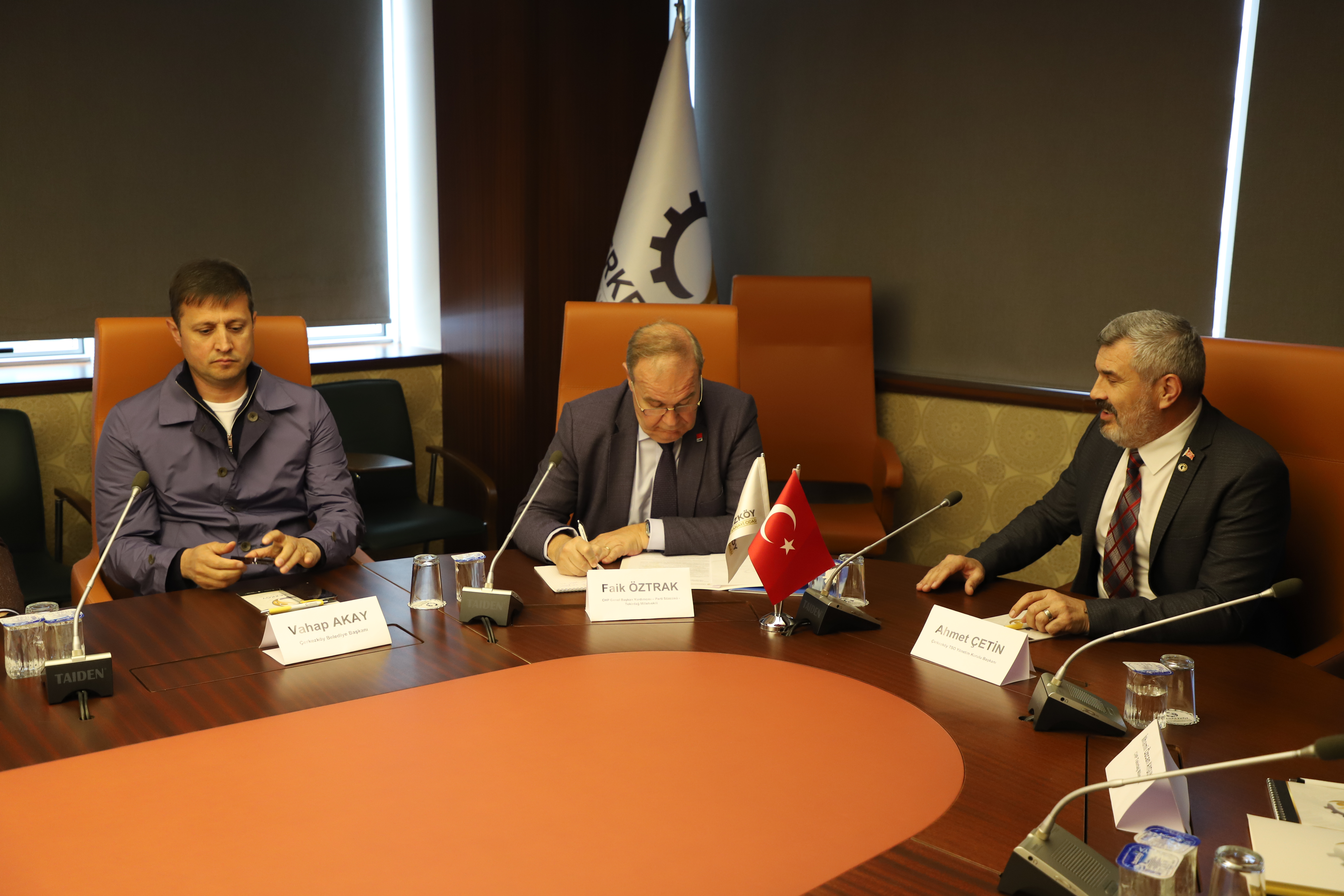 chp, tekirdağ, çerkezköy, faik öztrak,ilhami özcan aygün, milletvekili, vahap akay, volkan nallar, ayfer dönmez, ctso