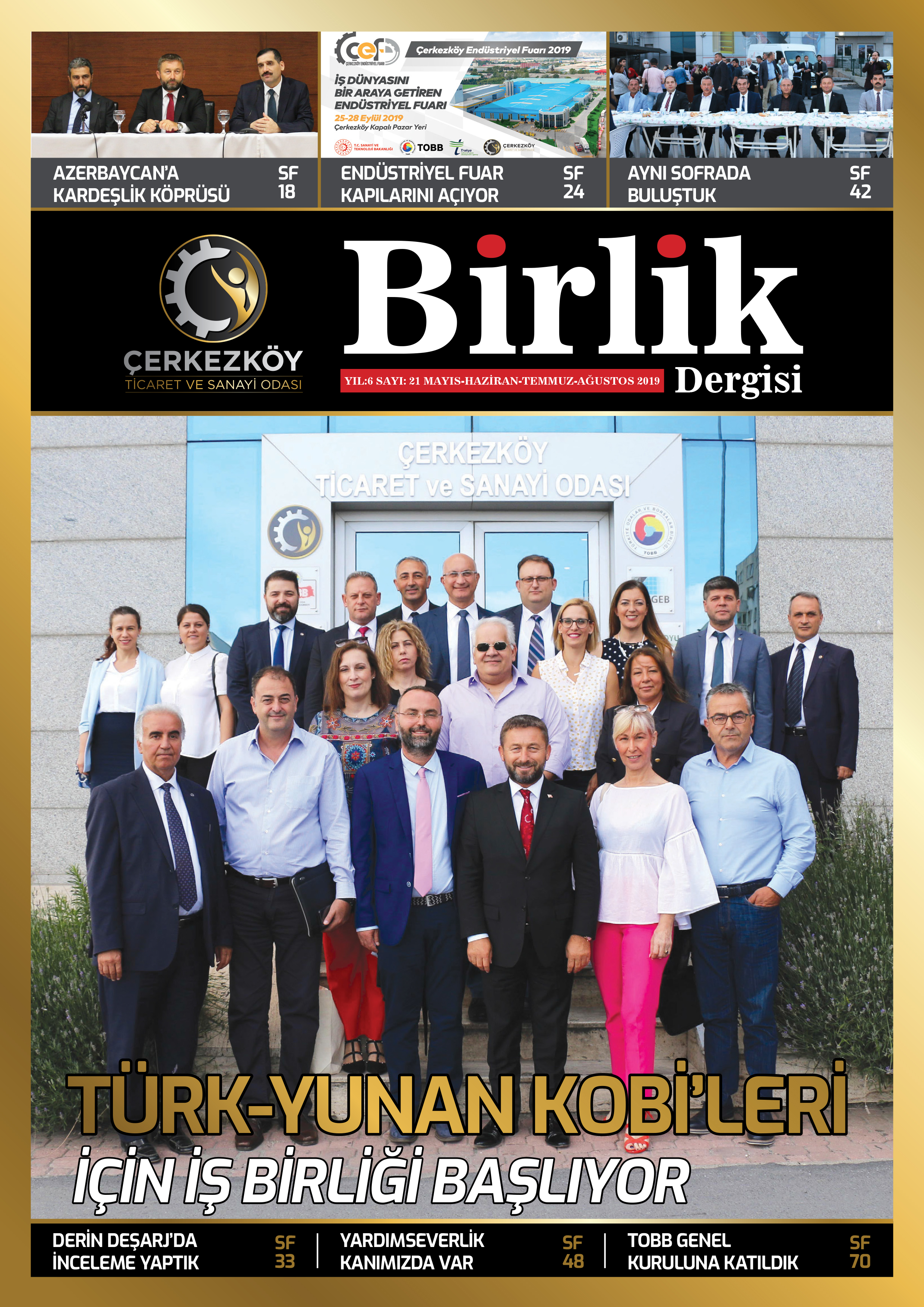 Çerkezköy Ticaret ve Sanayi Odası Birlik Dergisi 21.Sayı