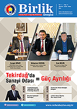 Çerkezköy Ticaret ve Sanayi Odası Birlik Dergisi 2.Sayı