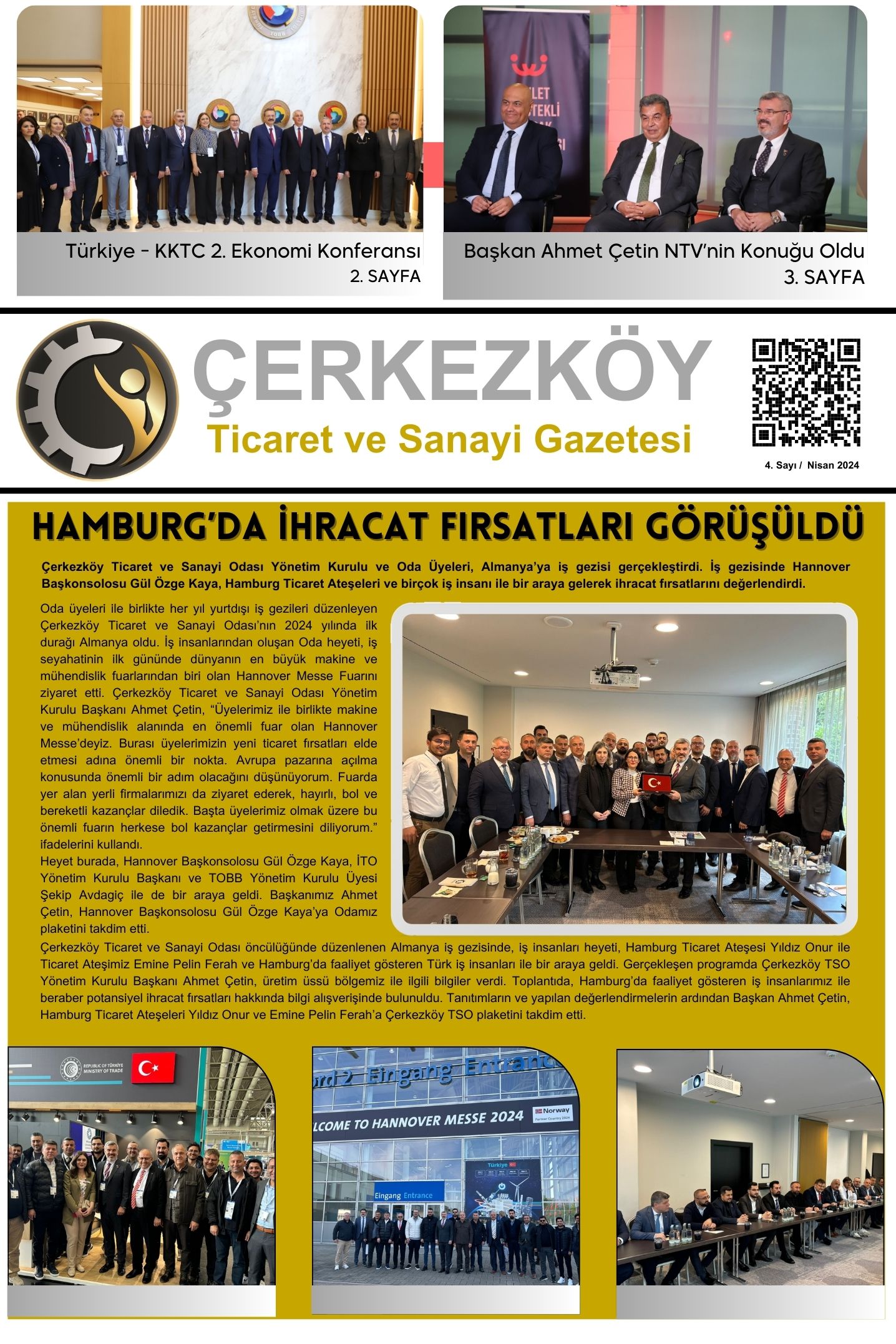 Çerkezköy Ticaret ve Sanayi Gazetesi