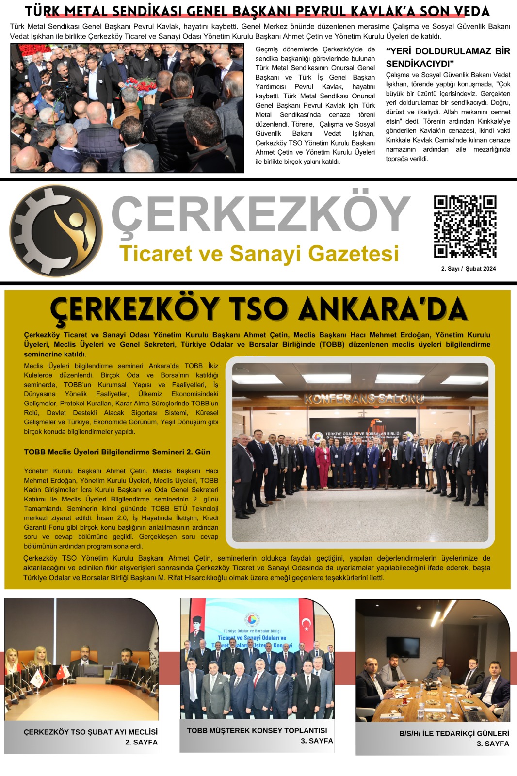 Çerkezköy Ticaret ve Sanayi Gazetesi